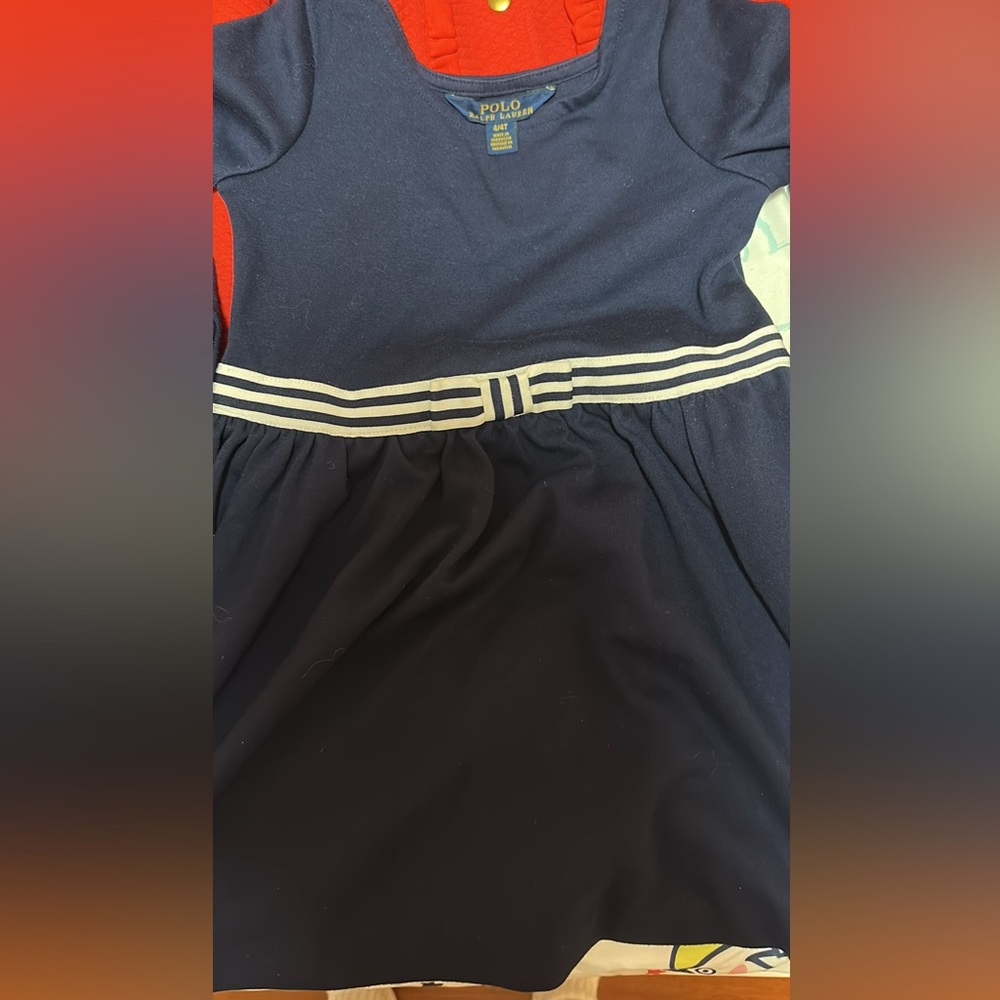 Girls polo dress 4T